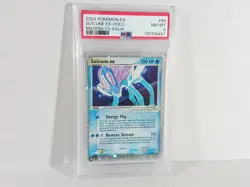 Suicune ex Holo 94/95 PSA 8 Team Magma Team Aqua Rare Holographic Pokemon Card - Image 1