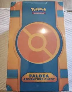 Pokemon Trading Card Game Paldea Adventure Chest - Factory Sealed 6 TCG Packs - Image 1