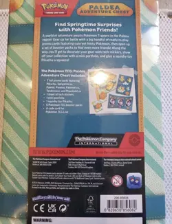 Pokemon Trading Card Game Paldea Adventure Chest - Factory Sealed 6 TCG Packs - Image 3