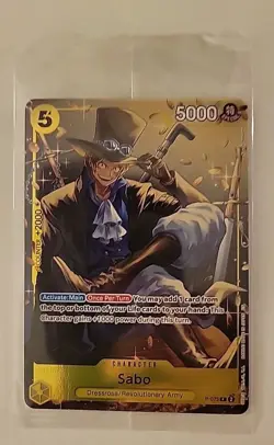 Sabo (Tin Pack Set Vol. 2) P-073 One Piece Promotion Cards Foil - Image 1