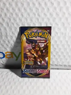 Pokemon SWORD & SHIELD BASE SET 3 Card Booster Packs - 4 Packs Full Art Set - Image 4