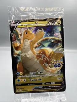 Dragonite V SWSH235 & VSTAR SWSH236 - Pokemon Go Card, Sealed Promo! - Image 1