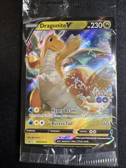 Dragonite V SWSH235 & VSTAR SWSH236 - Pokemon Go Card, Sealed Promo! - Image 3