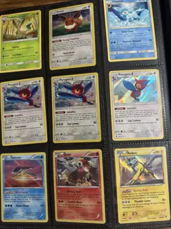 Pokemon TCG Binder with Cards From 2007 to 2018 Black Promos Holos and More - Image 2