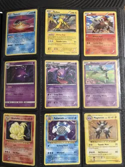 Pokemon TCG Binder with Cards From 2007 to 2018 Black Promos Holos and More - Image 3