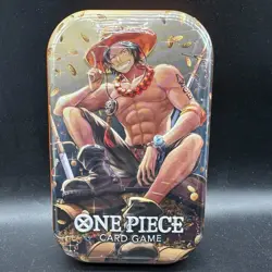 ONE PIECE CARD GAME - TIN PACK - SET VOL. 2 (TS-02 OP13) NEW SEALED ENGLISH ACE - Image 1