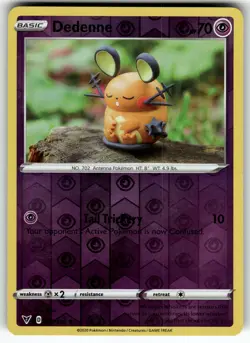 Dedenne 077/185 SWSH04: Vivid Voltage LP Pokemon Card TCG - Image 1