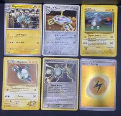 12x Pokemon Cards Magnemite Magneton Magnezone Lot - Holo EX Vintage V Promo TCG - Image 2