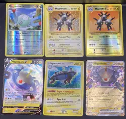 12x Pokemon Cards Magnemite Magneton Magnezone Lot - Holo EX Vintage V Promo TCG - Image 4