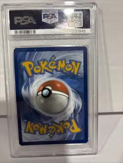 2024 Pokemon PAF en Charmander Shiny Rare Card PSA 9 - Image 2