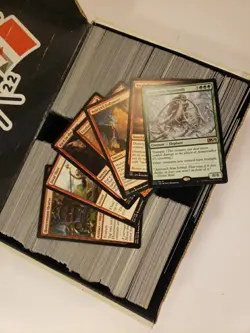 Lot Of Approx 800 Magic The Gathering Trading Cards Mostly 2021 Fantasy Game - Image 1