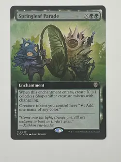 MTG, Lorwyn Eclipsed | Springleaf Parade | Borderless | 0039 - Image 1