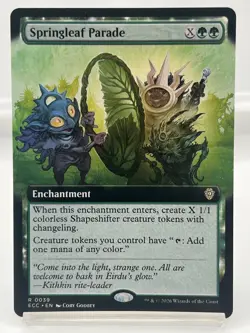 MTG, Lorwyn Eclipsed | Springleaf Parade | Borderless | 0039 - Image 3