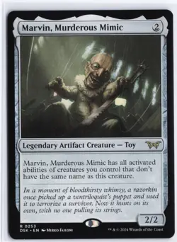 Marvin, Murderous Mimic R Duskmourn: House of Horror 253 NM - Image 1