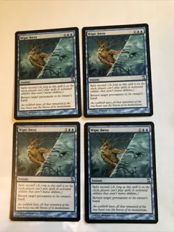 Wipe Away X4 Time Spiral Ex Condition See Pics Front Back - Image 1