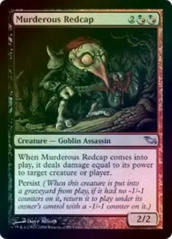 Murderous Redcap - Foil MTG Shadowmoor LP/EX - Image 1