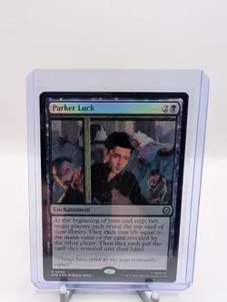 Parker Luck [Foil] #60 Magic Marvel Spider-Man - Image 1
