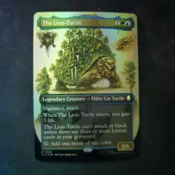 The Lion-Turtle (Borderless) Avatar: The Last Airbender Foil - Image 1