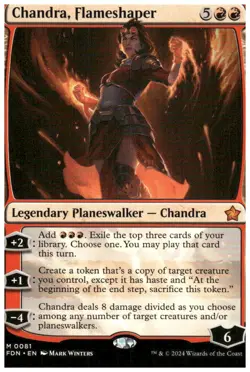 Foundations #81 Chandra, Flameshaper - Image 1