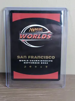 Exalted Angel - Gabriel Nassif - 2004 ~ Near Mint World Championship MTG - Image 2