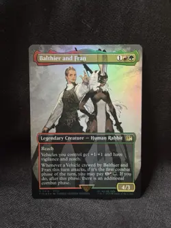 Balthier and Fran (0319) (Borderless) Final Fantasy Foil - Image 1