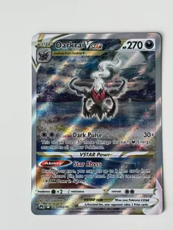 Pokemon Darkrai VSTAR GG50/GG70 Crown Zenith Galarian Gallery Ultra Rare Holo - Image 1