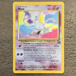 Pokemon Mew Wotc Promo Holo Rare 09/53 2000 50 HP Wizards English - Image 1