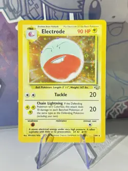Electrode 2/64 Holo Rare 1999 Pokemon Jungle WotC MP - Image 1