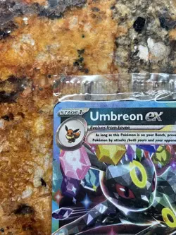 Pokemon Umbreon ex Prismatic 060/131 Promo Stamped Holo 280 HP (sealed) - Image 3