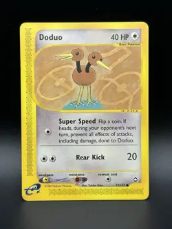 Doduo 73/147 Pokemon Aquapolis NM - DD2 - Image 1