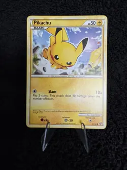 Pikachu 61/90 Non-Holo Common - Pokemon TCG HGSS Undaunted - NM ‼ CLEAN - Image 1