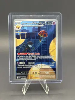 Team Rocket's Orbeetle Pokemon Destined Rivals 198/182 Illustration Rare NM - Image 1