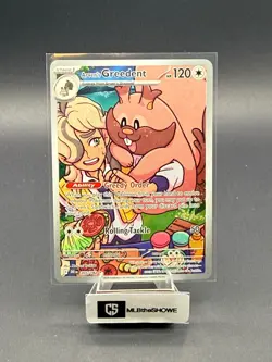 Arven's Greedent Pokemon Destined Rivals 205/182 Illustration Rare Near Mint - Image 1