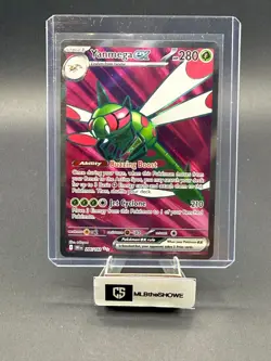 Yanmega ex Pokemon Destined Rivals 206/182 Ultra Rare Near Mint - Image 1