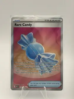 Pokemon TCG Rare Candy 175/132 Me01: Mega Evolution Ultra Rare Holo Trainer - Image 1