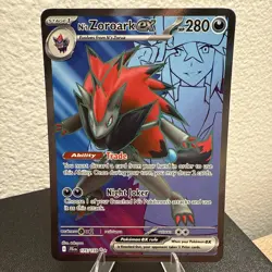 Pokemon TCG N's Zoroark ex - 175/159 SV09: Journey Together Ultra Rare NM - Image 3