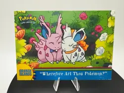Topps Pokemon Series 3 Orange Islands #OR17 'Wherefore Art Thou, PokemonU' MP - Image 3