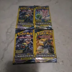 Pokemon Sun & Moon Unbroken Bonds Booster Packs 4 - Image 1