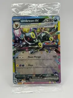 Umbreon Ex Stamped Pokemon Prismatic Evolutions Promo Surprise Box 60/131 SEALED - Image 1