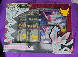 Pokemon Dark Sylveon V Celebrations Collection Box w/ Evolving Skies NEW SEALED 820650851773 - Image 1