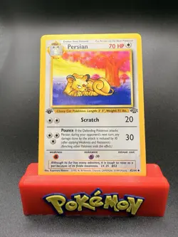 Persian 42/64 Jungle 1st Edition Regular VINTAGE POKEMON (NM) - Image 1