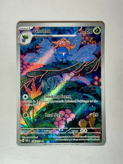 Gloom Illustration Rare 198/197 Obsidian Flames Pokemon TCG - Image 1
