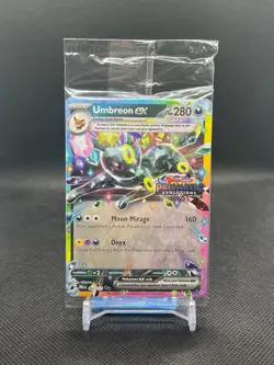 Pokemon Prismatic Evolutions Umbreon ex 060/131 Surprise Box Stamped Sealed - Image 1