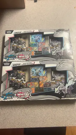 Pokemon Unova Heavy Hitters Collection Box Sealed Scarlet & Violet Black & White - Image 1