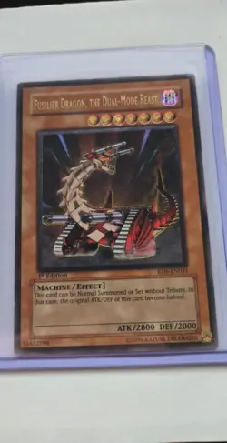 YuGiOh! - Fusilier Dragon, The Dual Mode-Beast Ultimate Rare RDS-EN031 1st LP/NM - Image 1
