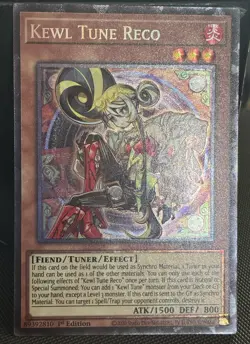 Yugioh | Kewl Tune Reco (CR) PHRE-EN033 Collector's Rare 1st Edition Mint NM - Image 1
