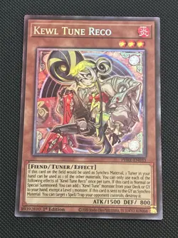 Yugioh | Kewl Tune Reco (CR) PHRE-EN033 Collector's Rare 1st Edition Mint NM - Image 2
