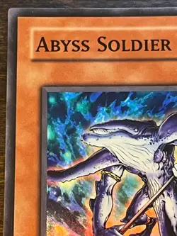Yugioh Abyss Soldier CMC-EN001 Super Rare LP - Image 2