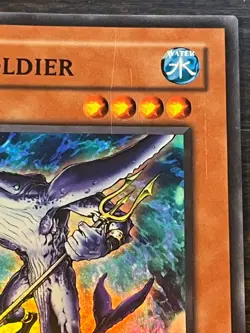 Yugioh Abyss Soldier CMC-EN001 Super Rare LP - Image 3