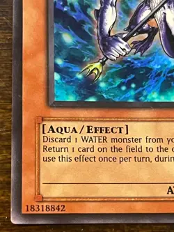 Yugioh Abyss Soldier CMC-EN001 Super Rare LP - Image 4